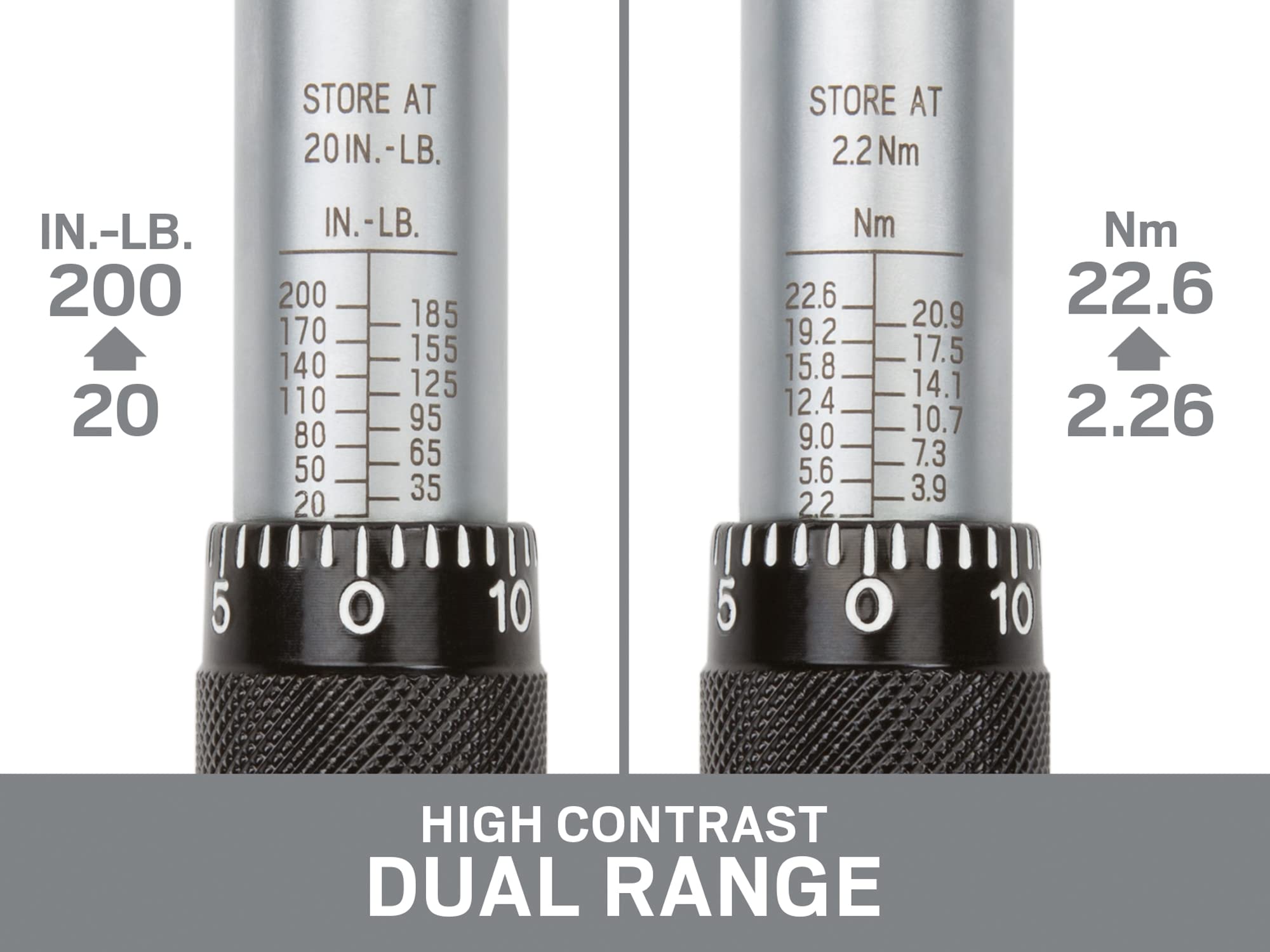 Foto 4 pulgar | Llave Dinamométrica Tekton, Micrómetro Con Accionamiento De 1/4 Pulgadas, 20-200 Pulgadas/libra 24320 - Venta Inte