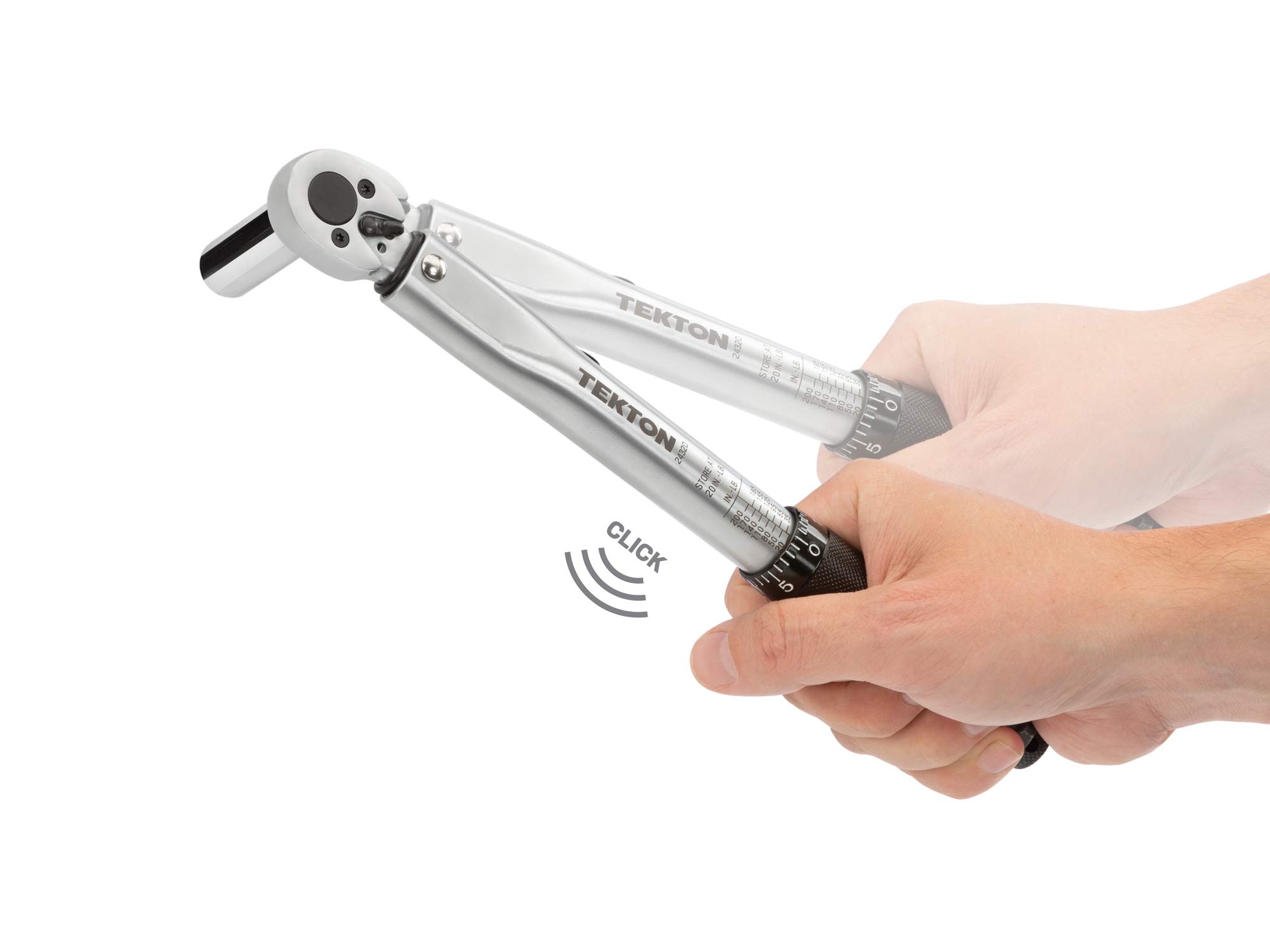 Foto 6 pulgar | Llave Dinamométrica Tekton, Micrómetro Con Accionamiento De 1/4 Pulgadas, 20-200 Pulgadas/libra 24320 - Venta Inte