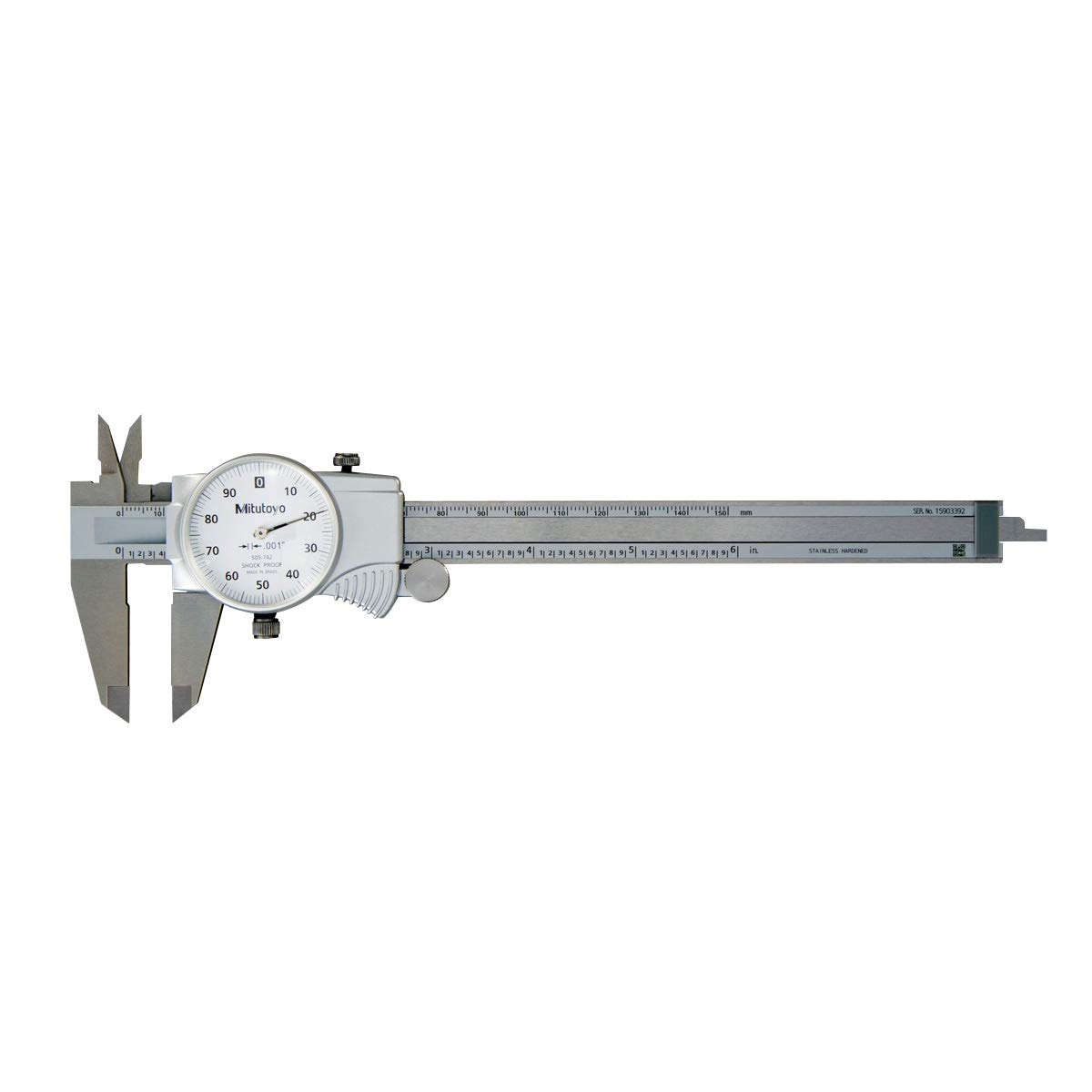 Foto 1 | Calibrador De Esfera Mitutoyo 505-742j, 0-15 Cm, Rango De Precisión De 0,01 Cm - Venta Internacional.