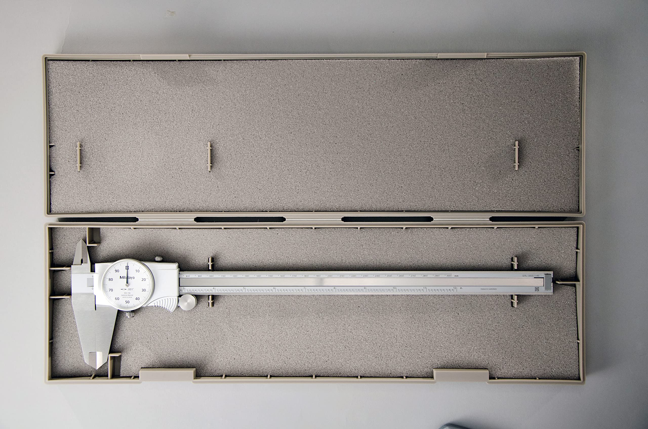 Foto 2 | Calibrador De Esfera Mitutoyo 505-746 De 0 A 30 Cm, Rango De Precisión De 0,02 Cm - Venta Internacional.