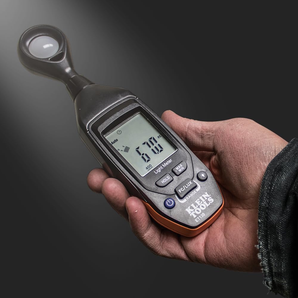 Foto 7 pulgar | Medidor De Luz Klein Tools Et130 Digital Para Fc Y Lux - Venta Internacional.