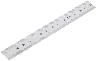 Foto 2 | Regla De Acero Mitutoyo 182-105 De 6 Cm Con Graduaciones De 1/32, 1/64, 1 Mm Y 1/2 Mm - Venta Internacional.