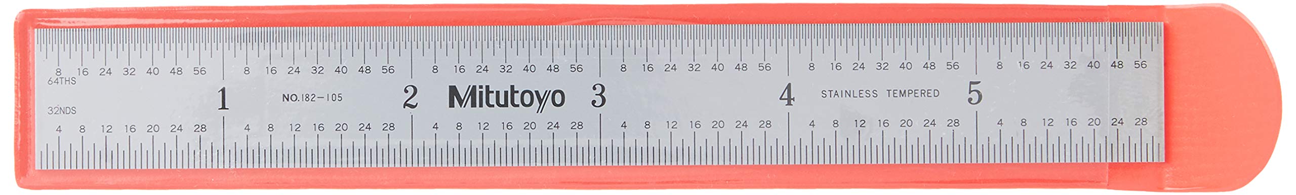 Foto 4 pulgar | Regla De Acero Mitutoyo 182-105 De 6 Cm Con Graduaciones De 1/32, 1/64, 1 Mm Y 1/2 Mm - Venta Internacional.