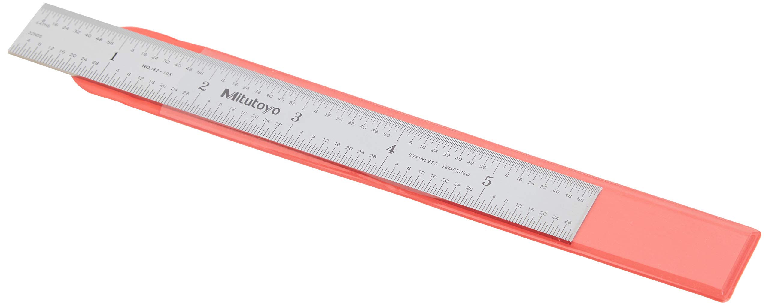 Foto 5 pulgar | Regla De Acero Mitutoyo 182-105 De 6 Cm Con Graduaciones De 1/32, 1/64, 1 Mm Y 1/2 Mm - Venta Internacional.
