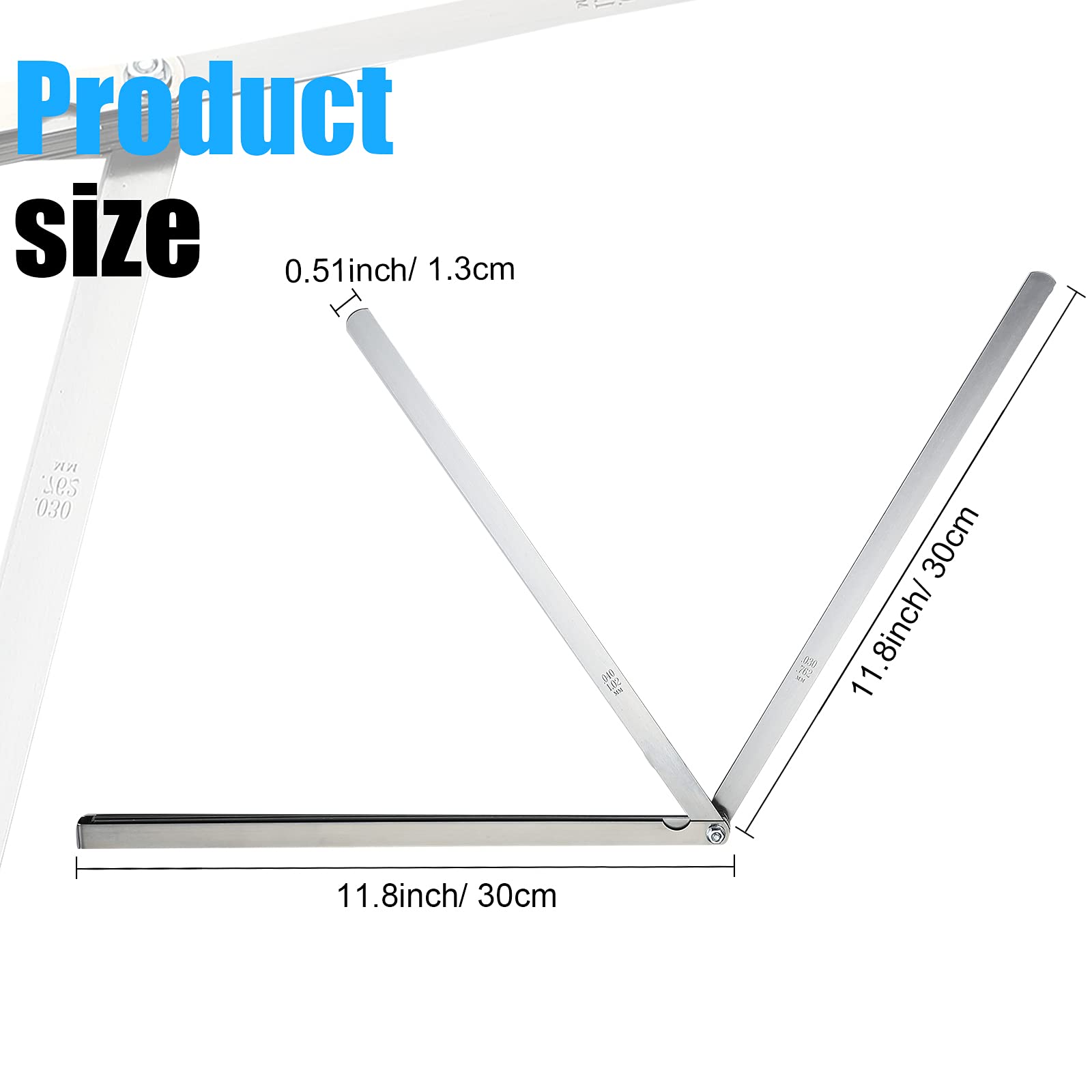 Foto 5 | Juego De Manómetros Hotop Steel, 25 Cuchillas, Métrico/imperial - Venta Internacional.
