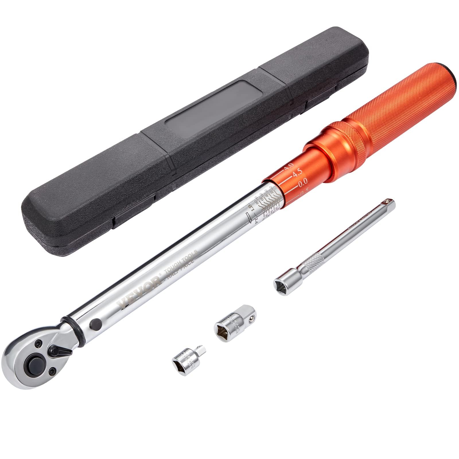 Foto 1 | Llave Dinamométrica Vevor Drive Click 14-110n.m De 3/8 Pulgadas Con Adaptadores - Venta Internacional.