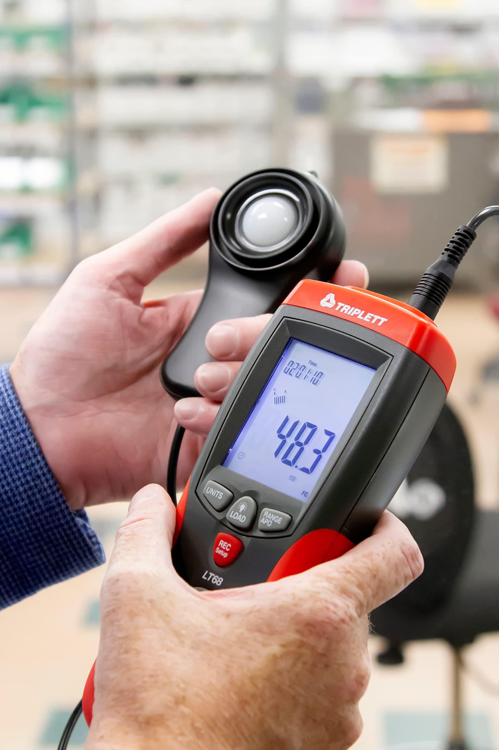 Foto 4 pulgar | Medidor De Luz Triplett Lt68 Hasta 400.000 Lux/40.000 Fc - Venta Internacional.