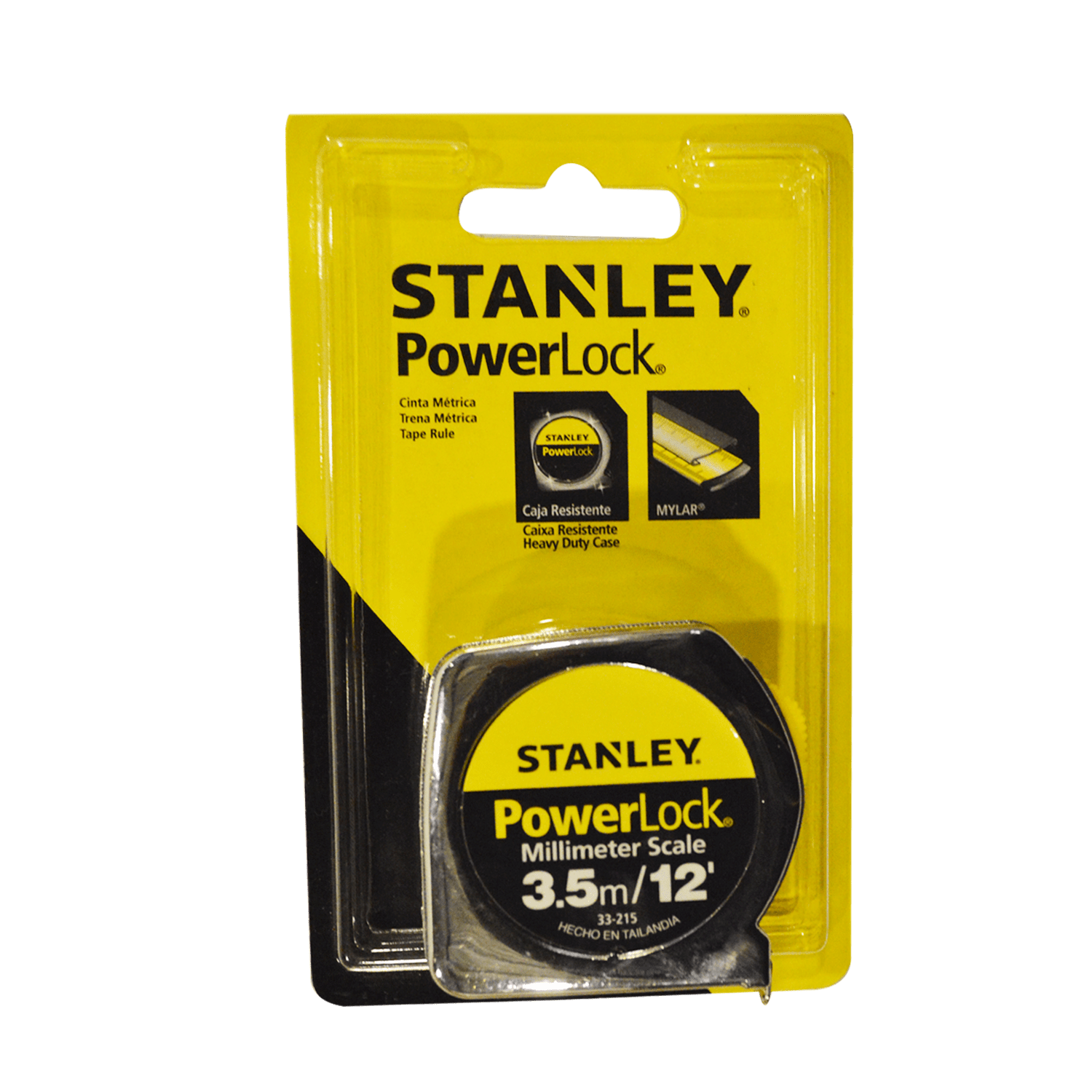 Flexómetro Powerlock 3.5 Metros Stanley 33-215