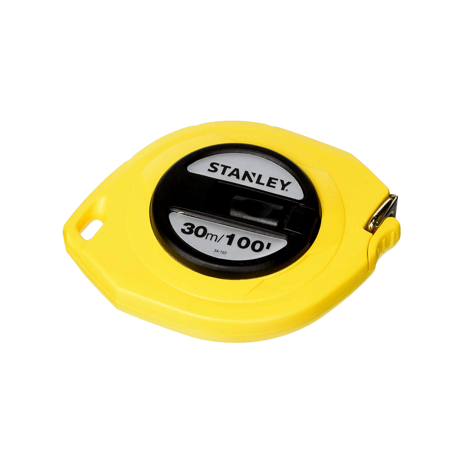 Cinta Larga De Fibra De Vidrio 30 M Stanley color Amarillo 34-262s