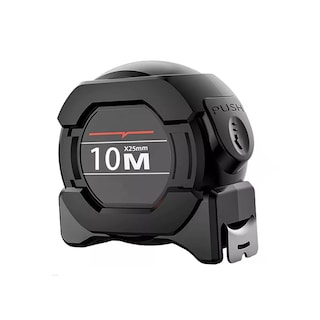 Foto 1 | Flexómetro Retráctil Fluorescente 10 m Eo Safe Imports Esi-11816 Negro