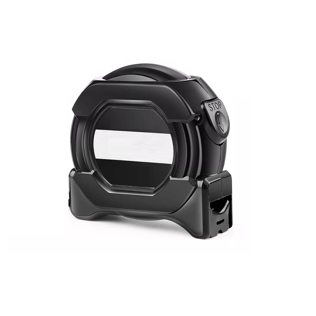 Cinta Metrica Flexometro Regla Retractil Fluorescente 10m Eo Safe Imports Esi-17297 Negro