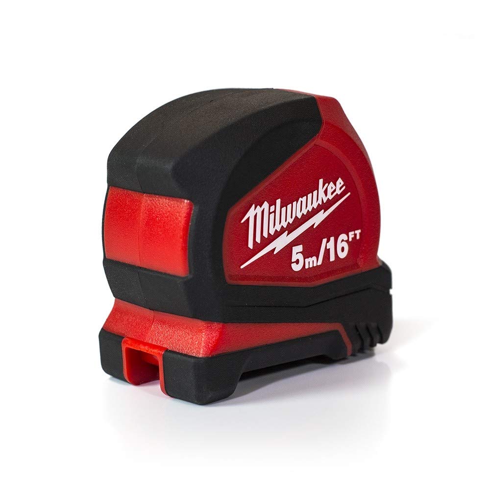 Foto 3 pulgar | Cinta Métrica Milwaukee Pro Compact C5-5 M/16 Pies Roja - Venta Internacional