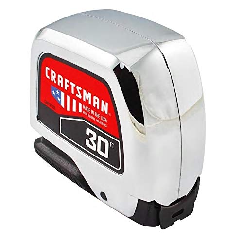 Foto 2 | Cinta Métrica Craftsman, Hoja Cromada Con Cierre Automático De 9 M/30 Pies - Venta Internacional.