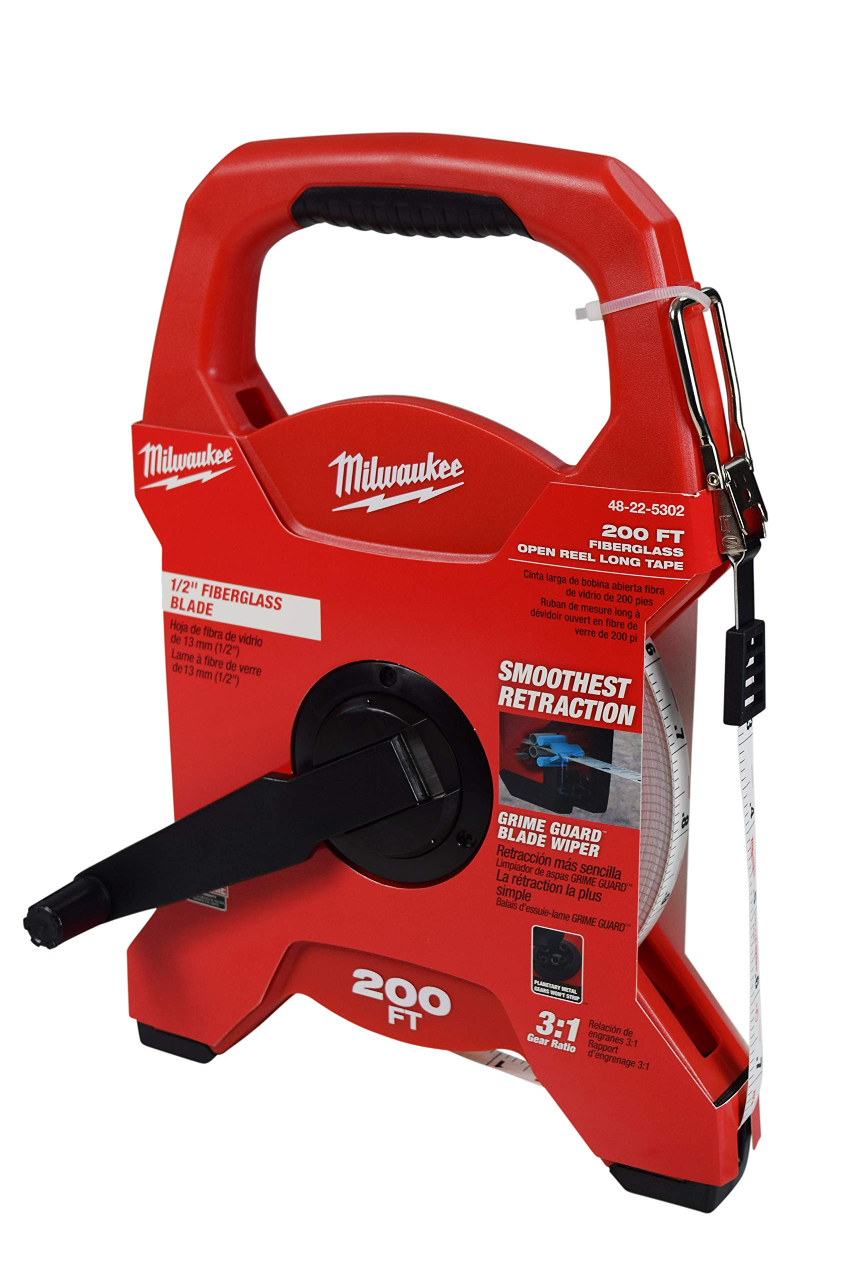 Foto 1 | Cinta Larga de Fibra de Vidrio Milwaukee 48-22-5302 60m - Venta Internacional