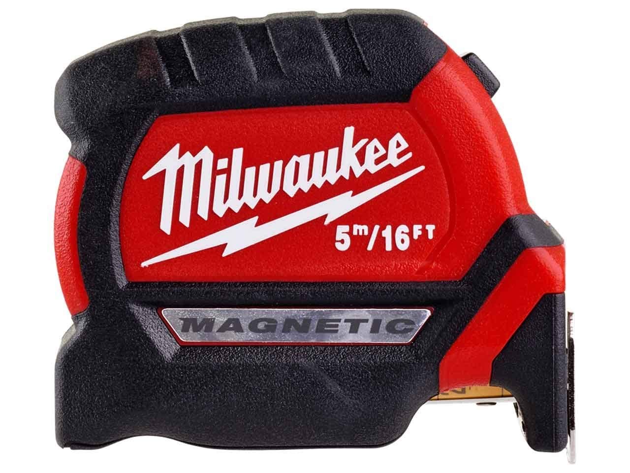 Foto 2 pulgar | Cinta Métrica Milwaukee Magnética 5 m/16 Pies Negra - Venta Internacional