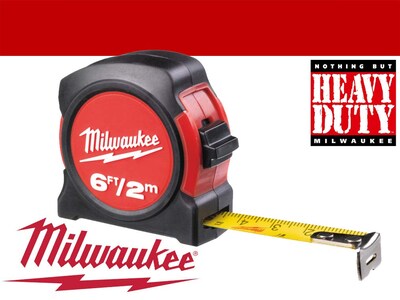 Foto 3 | Cinta Métrica Milwaukee 045242468034 2m/6 Pies - Venta Internacional