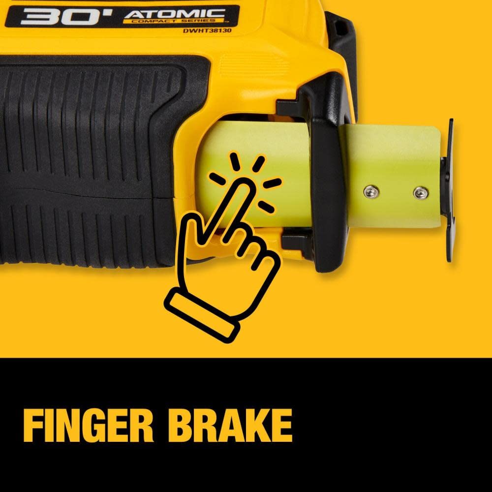 Foto 5 pulgar | Cinta Métrica Dewalt Atomic Compact Series 9m - Venta Internacional.