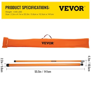 Foto 7 | Varilla De Medición De Altura Para Camiones Vevor, Fibra De Vidrio De 20 Pies Con Bolsa - Venta Internacional.