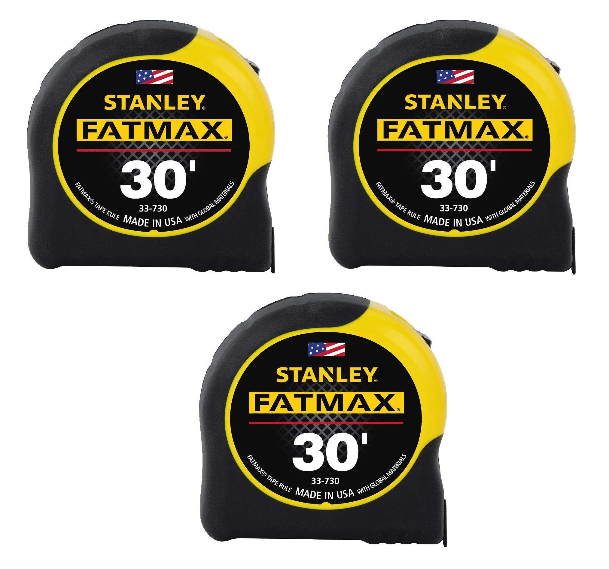Foto 2 pulgar | Cinta Métrica Stanley Tools Fatmax, 30 M X 3,2 Cm, Juego De 3 - Venta Internacional.