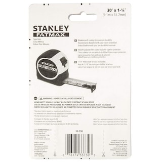Foto 5 | Cinta Métrica Stanley Tools Fatmax, 30 M X 3,2 Cm, Juego De 3 - Venta Internacional.