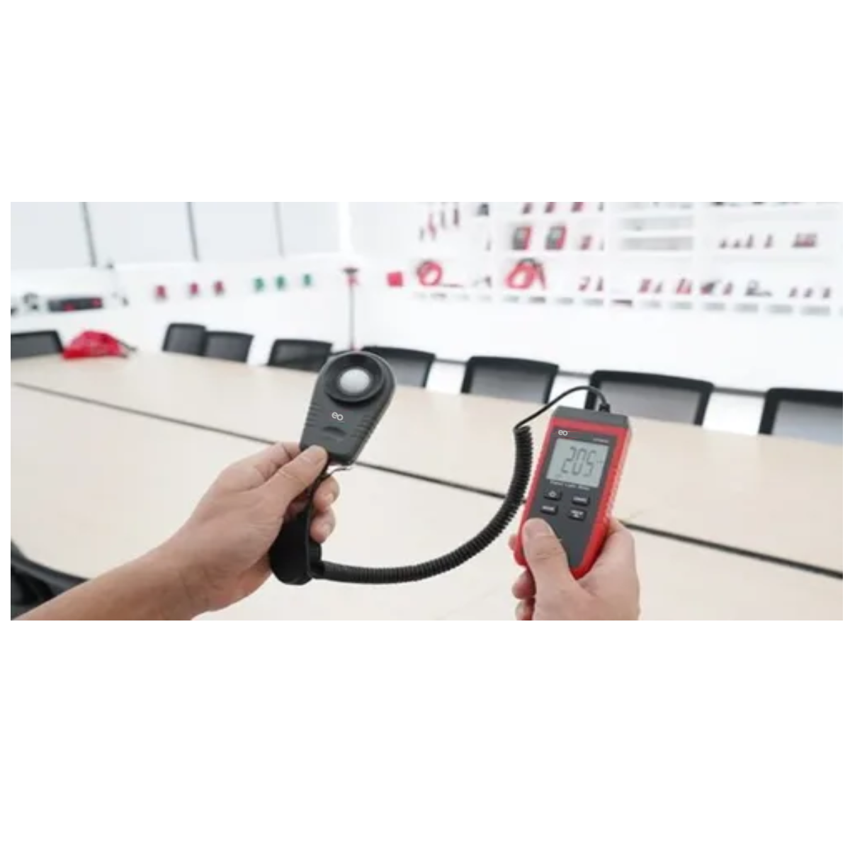 Foto 4 | Luxometro Digital.con Cable Medidor Luz Eo Safe Imports Esi-19415 Multicolor