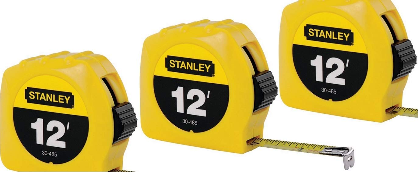 Foto 1 | Cinta Métrica Stanley 30-485, Paquete De 3, 12 Pies/3,6 M De Alto Contraste - Venta Internacional.