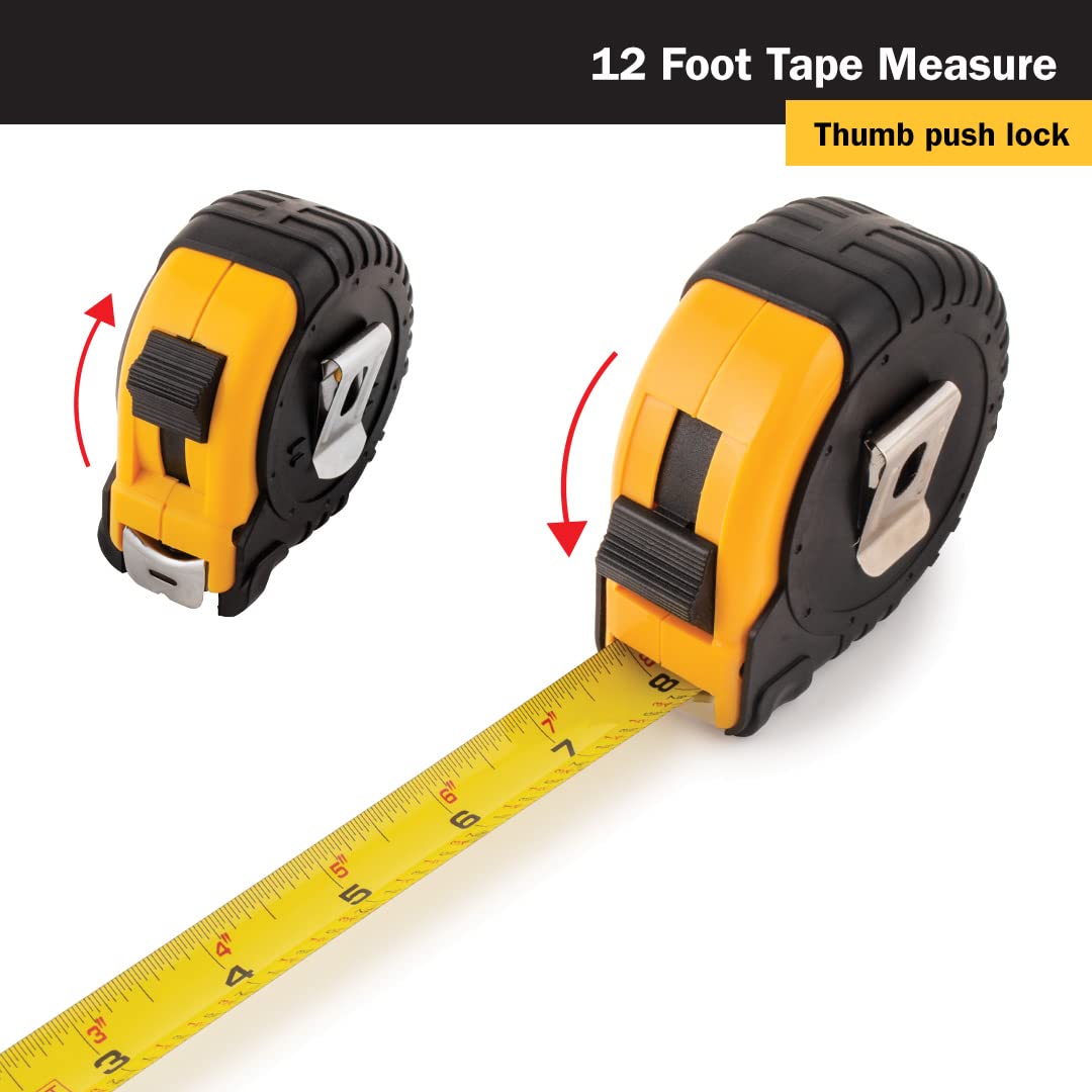 Foto 4 pulgar | Cinta Métrica Titan 10912, 6 Piezas, 3,6 M, Con Marcas Fáciles De Leer - Venta Internacional.