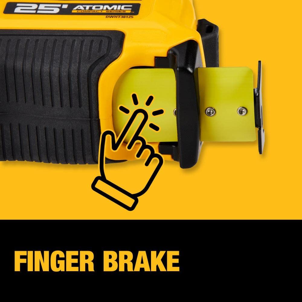 Foto 5 pulgar | Cinta Métrica Dewalt Atomic Compact Series 7,6 M - Venta Internacional.