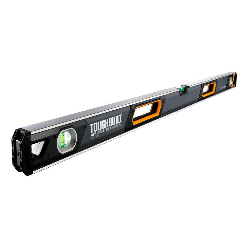 Nivel de Caja Magnético Toughbuilt con Luz 122 cm