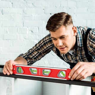 Foto 6 | Torpedo Level Workpro Magnético De 30 Cm Con 4 Frascos De Aluminio - Venta Internacional.