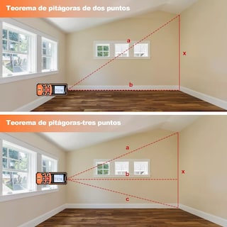 Foto 3 | Telemetro Medidor Láser Eo Safe Imports ESI-4376 Multicolor Distanciómetro 100 M