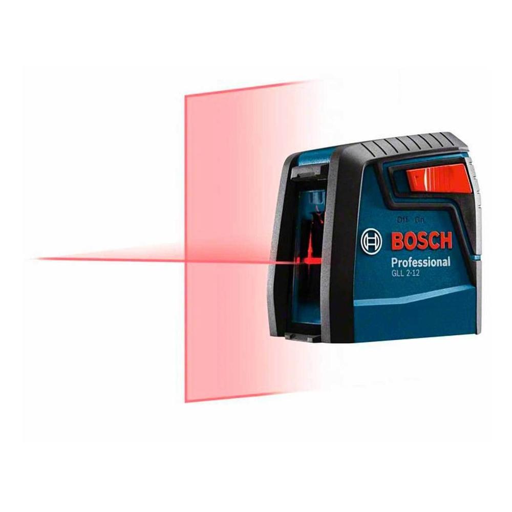 Foto 3 pulgar | Nivel Laser Bosch Gll2-12 Rojo 2 Lineas Cruzadas 12m + Base