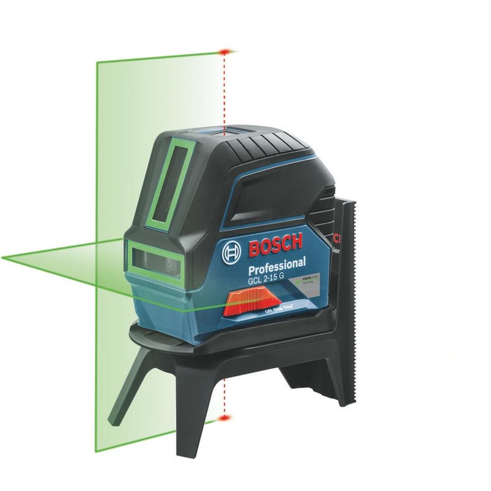 Foto 3 | Nivel Láser Bosch Gcl 2-15 G color Verde Combinado Puntas y Líneas