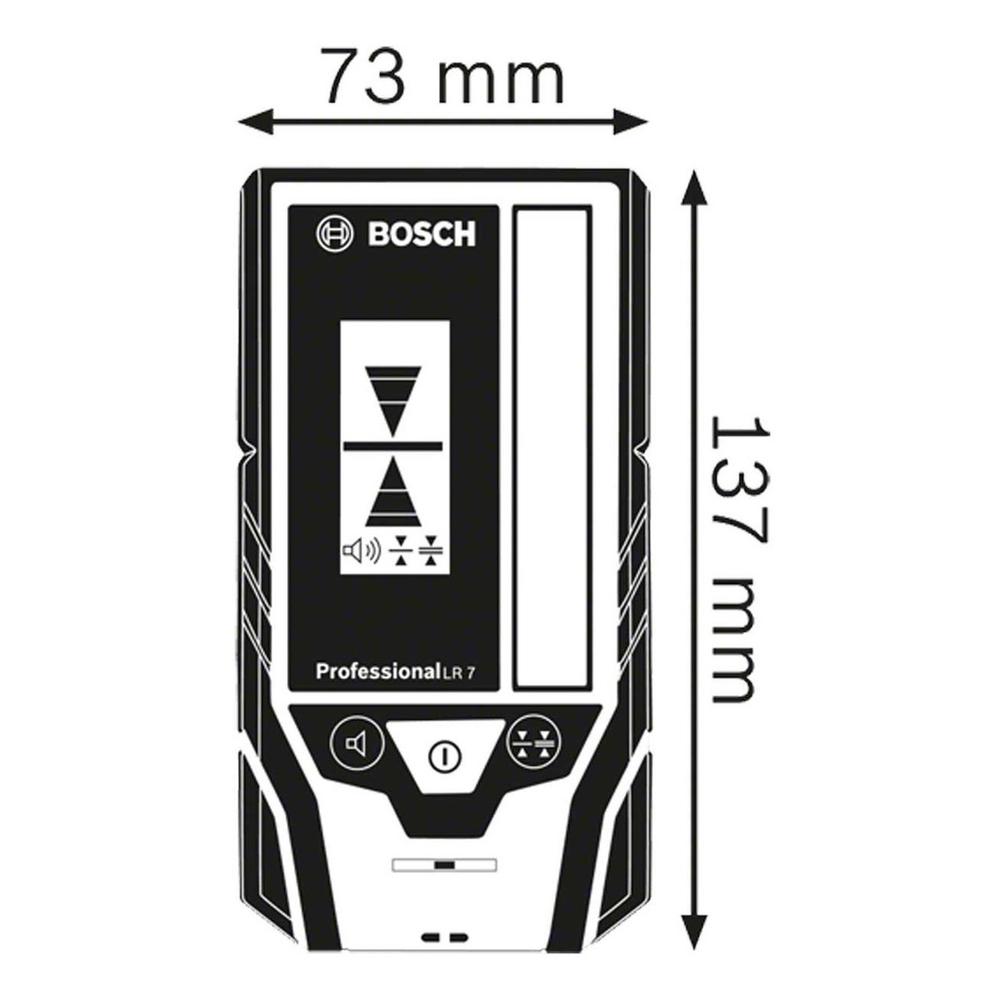 Foto 3 pulgar | Receptor De Laser Lineal 50 M Lr 7 Bosch