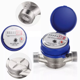 Foto 2 | Medidor De Agua Potable Chorro Único Eo Safe Imports Esi-5886 Azul