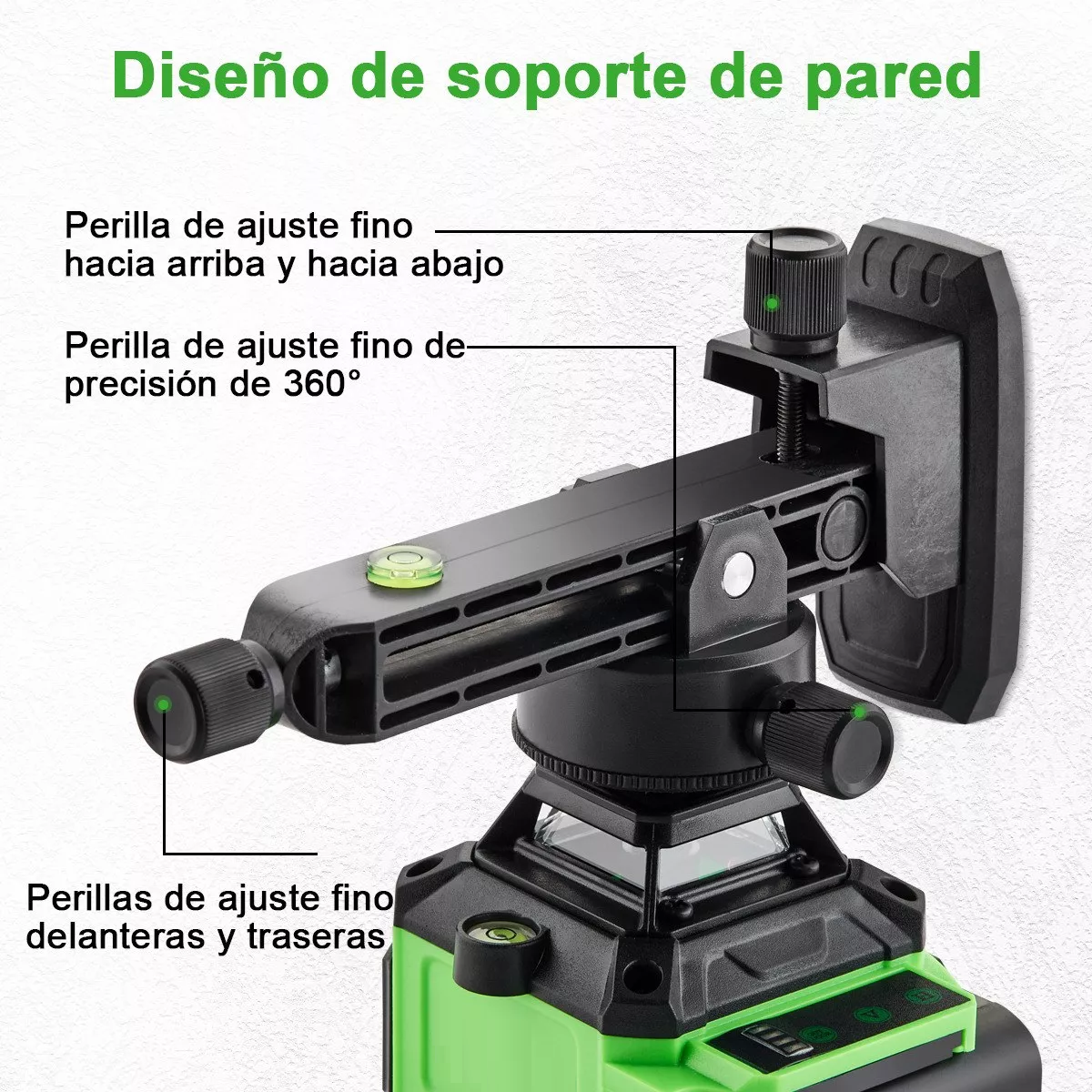 Foto 4 pulgar | Nivel Láser 4d Autonivelante C/16 Líneas Eo Safe Imports Esi-5900 Verde