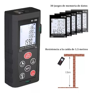 Foto 3 | Distanciómetro Láser Eo Safe Imports ESI-7025 color Negro