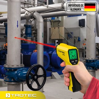 Foto 4 | Termómetro Infrarrojo para la Medición sin Contacto de la Temperatura Superficial Pirómetro Bp17 Trotec
