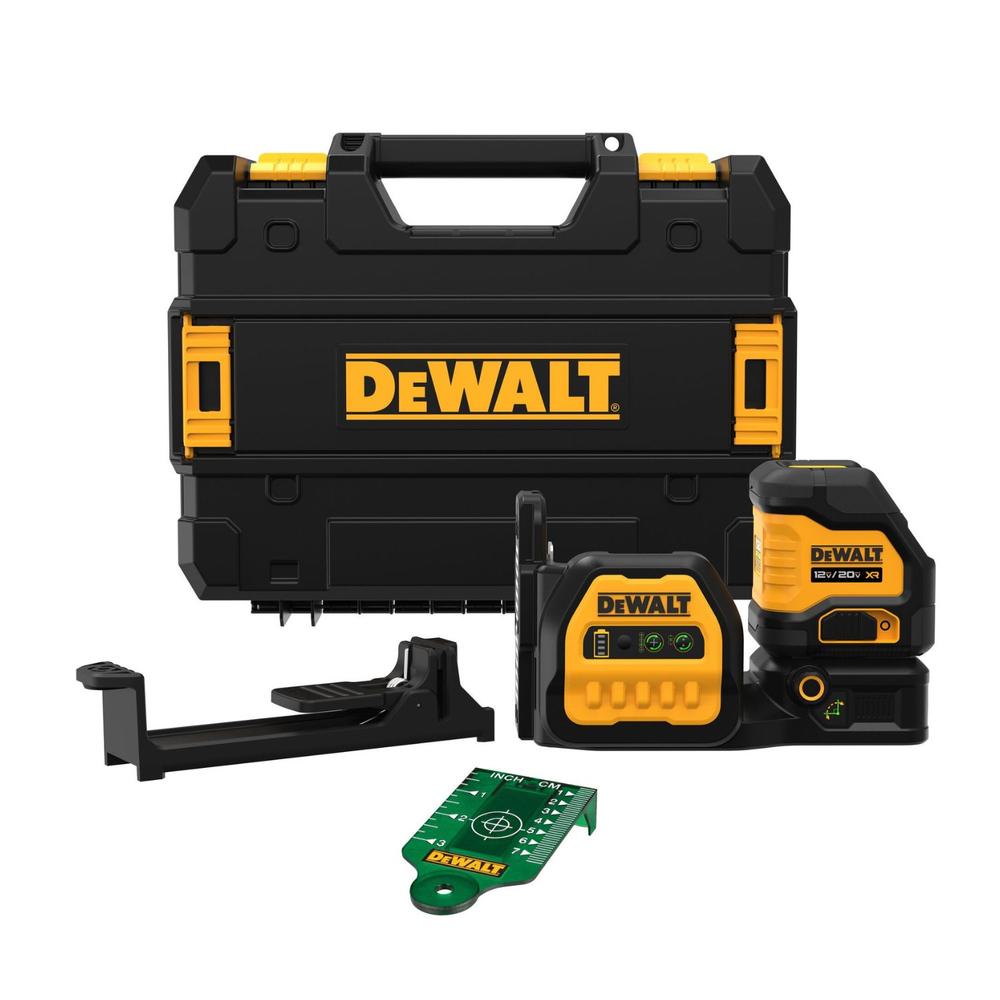 Set de Nivel Láser DeWalt Inalámbrico Líneas Cruzadas