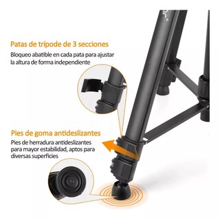 Foto 3 | Trípode Multifuncional Láser Nivel Eo Safe Imports Esi-11032 Negro