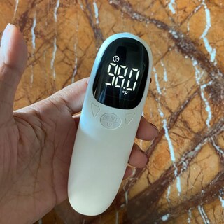 Foto 3 | Termómetro Infrarrojo Láser Sin Contacto Digital Termostato Eo Safe Imports Esi-12069 Blanco