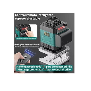 Foto 3 | Láser 3° 4d Autonivelante Con 2 Baterías 16 Líneas Eo Safe Imports Esi-12917 Multicolor