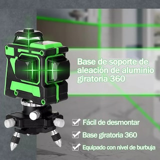 Foto 2 | Trípode para Nivel Láser 360° Eo Safe Imports ESI-12926 Negro