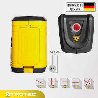 Foto 2 | Nivel Láser Trotec Multifuncional Autonivelante de 2 Líneas