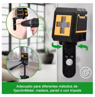 Foto 3 | Nivel Láser Goxawee Autonivelante de 2 Líneas con Haz Verde Brillante