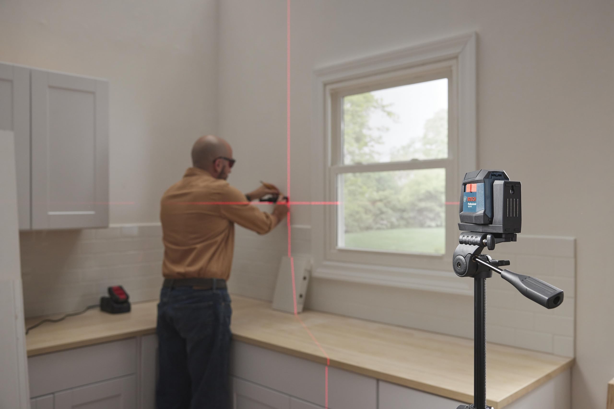 Foto 7 | Láser Cross-line Bosch Gll50-20 De 15 M Con Soporte Magnético - Venta Internacional.