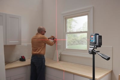 Foto 7 | Láser Cross-line Bosch Gll50-20 De 15 M Con Soporte Magnético - Venta Internacional.