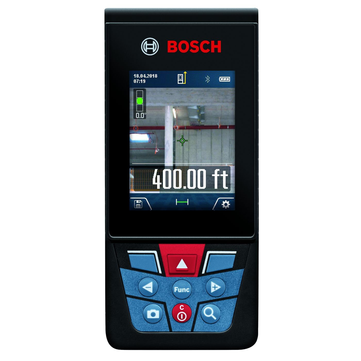 Foto 7 pulgar | Medidor Láser Bosch Glm400c Blaze Outdoor 120m Con Cámara - Venta Internacional.