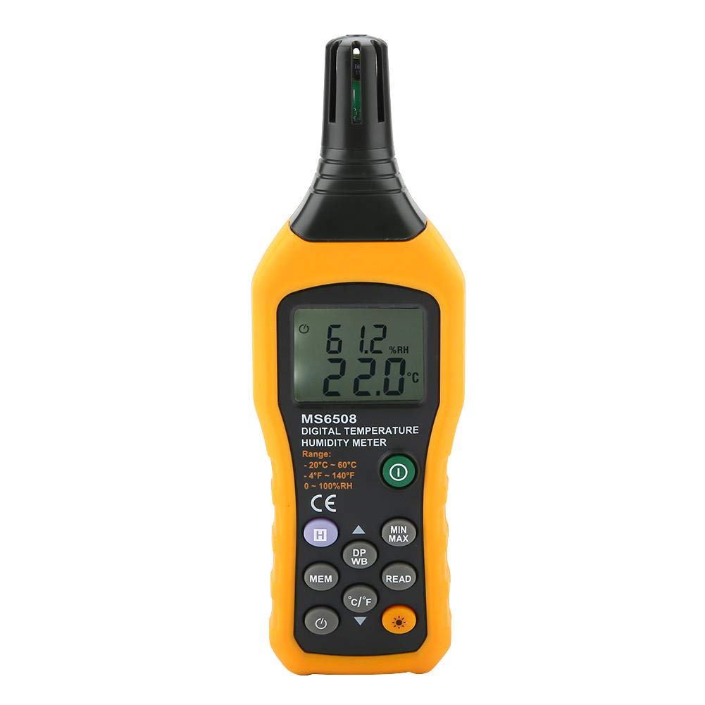 Foto 1 | Termohigrómetro Psicrómetro Digital Akozon Ms6508 - Venta Internacional.