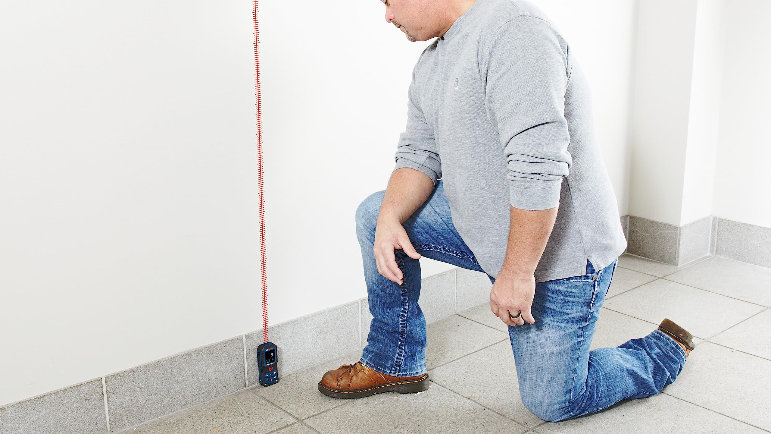 Foto 7 | Medidor De Distancia Láser Bosch Glm165-22 50 M Con Baterías - Venta Internacional.